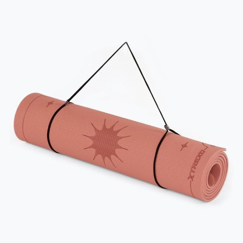 TREXO tappetino yoga TXO-B4Z001-RD 6 mm rosso