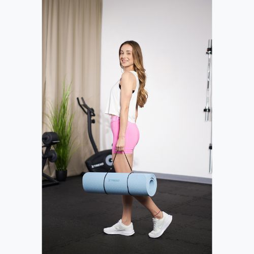 TREXO tappetino fitness TXO-B4Z002-BL 10 mm blu