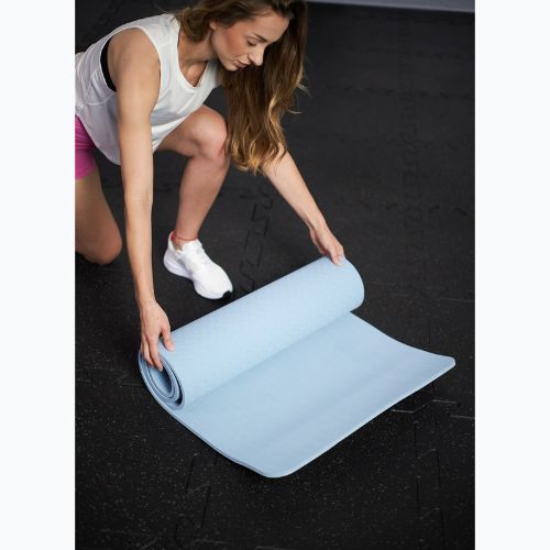 TREXO tappetino fitness TXO-B4Z002-BL 10 mm blu