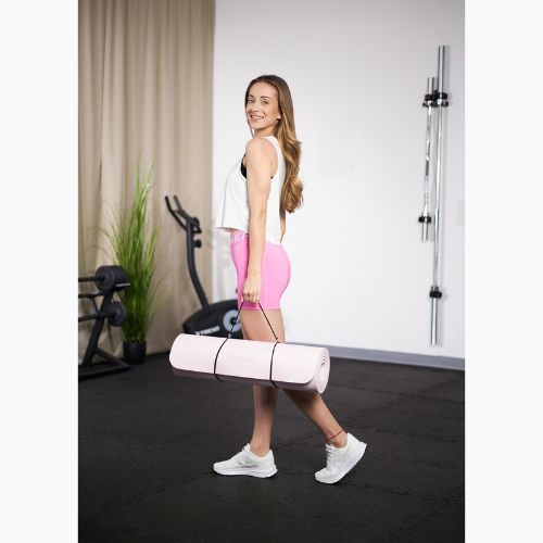 Tappetino fitness TREXO TXO-B4Z002-VT 6 mm rosa