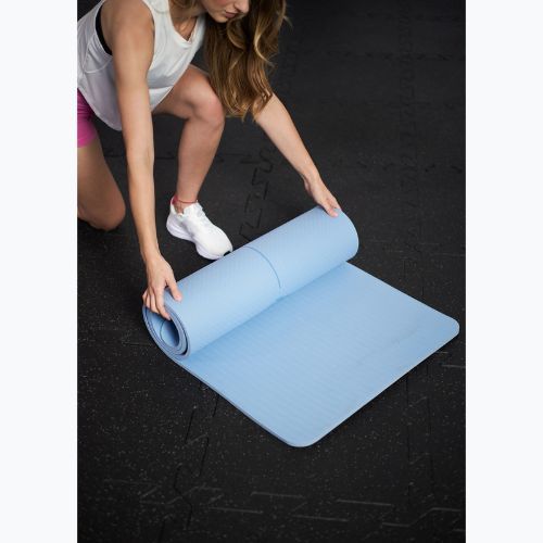 Tappetino fitness TREXO TXO-B4Z002-BL 6 mm blu
