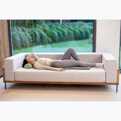 Tappetino per agopressione XTREXO grande con cuscino TXO-B4Z005-GN verde