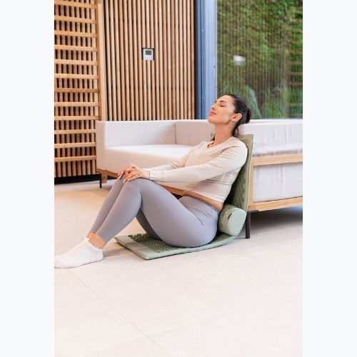 Tappetino per agopressione XTREXO grande con cuscino TXO-B4Z005-GN verde