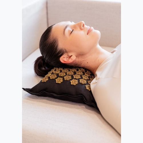 Tappeto per agopressione XTREXO ECO con cuscino TXO-B4Z006-BK nero