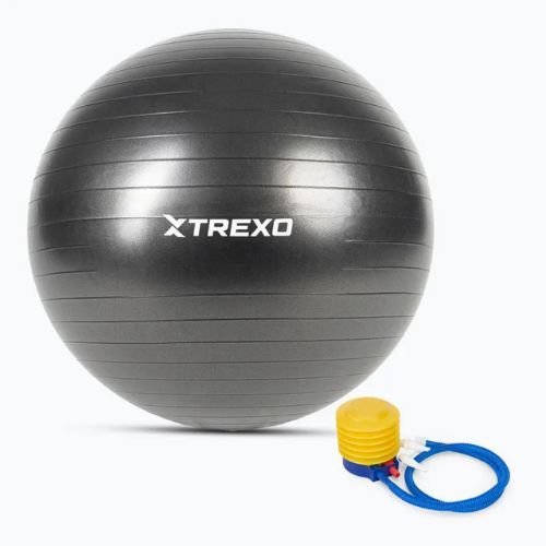 TREXO Gymball TXO-B4Z009-BK 75 cm nero