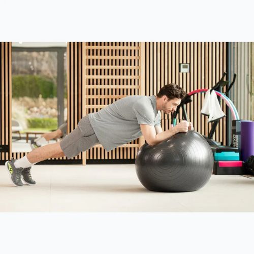 TREXO Gymball TXO-B4Z009-BK 75 cm nero