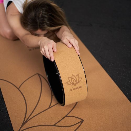 XTREXO cerchio da yoga in sughero TXO-B4Z023-NC naturale