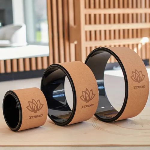 XTREXO cerchio da yoga in sughero TXO-B4Z025-NC naturale