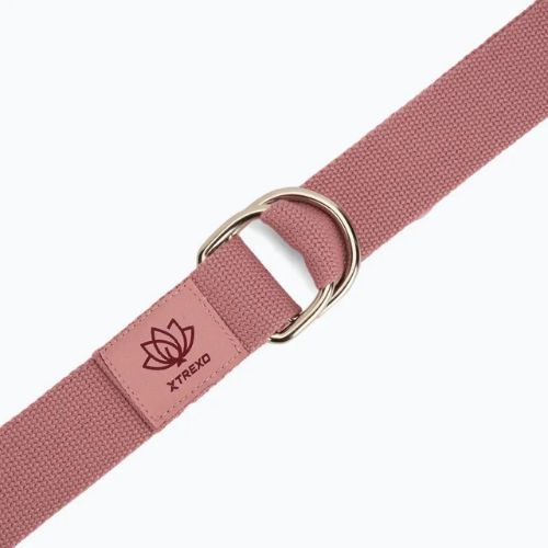 Cinghia da yoga TREXO TXO-B4Z026-PK rosa