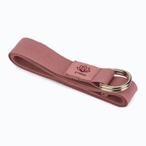 Cinghia da yoga XTREXO TXO-B4Z026-PK rosa