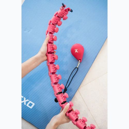 Hula hoop con peso XTREXO TXO-B4Z036-PK rosa