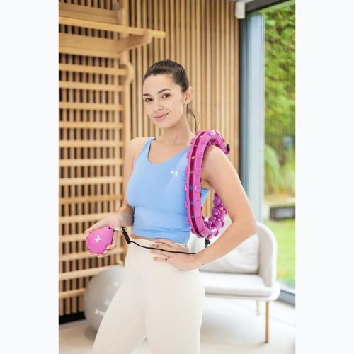 XTREXO TXO-B4Z036-VT hula hoop con peso viola