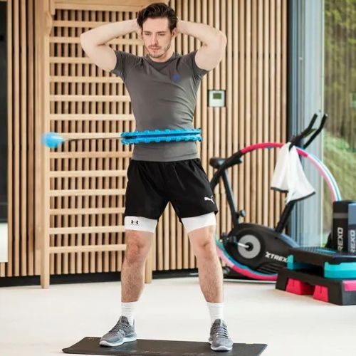 XTREXO hula hoop con peso TXO-B4Z036-GN blu