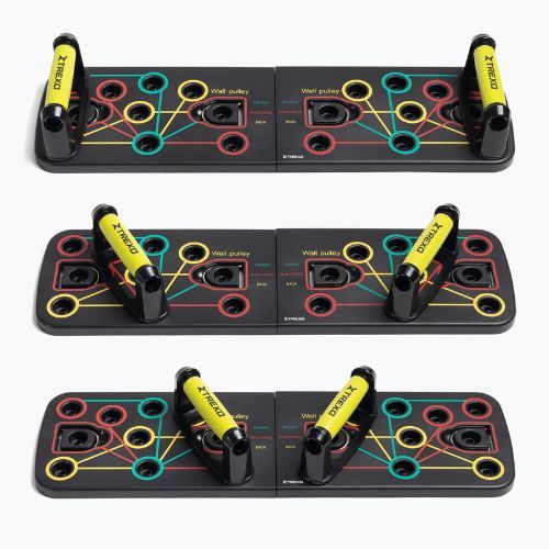 Piattaforma multifunzione con maniglie XTREXO pieghevole TXO-B4Z044-BK nero