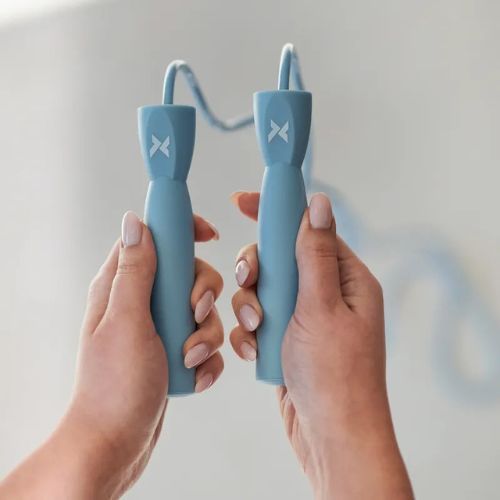 TREXO corda per saltare in scatola Basic TXO-B4Z063-BL blu