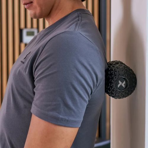 XTREXO palla per massaggio doppia TXO-B4Z075-BK nero