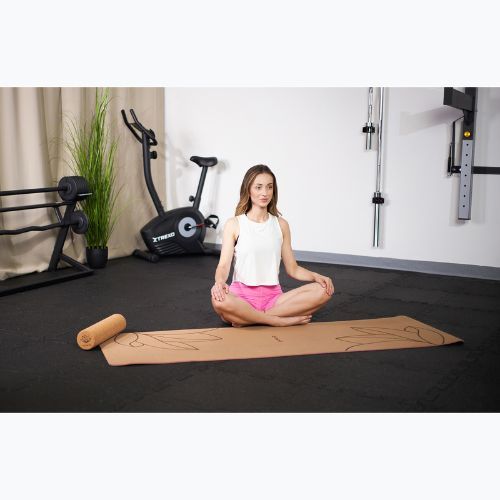TREXO tappetino yoga in sughero TXO-B4Z083-NC 6 mm naturale