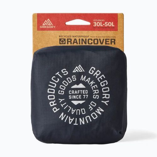 Gregory Raincover 30-50 l copertura zaino nero ossidiana