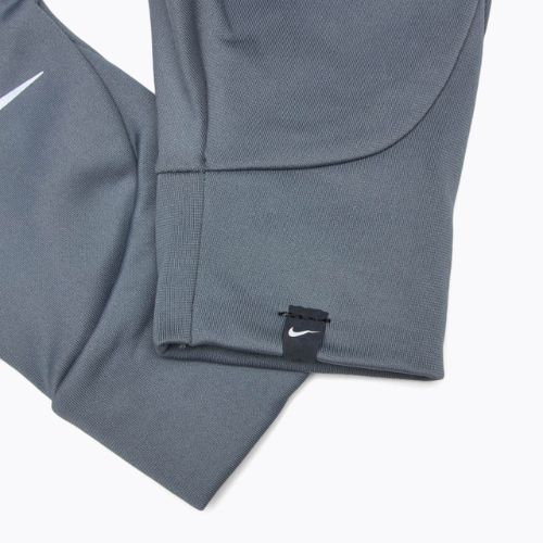 Guanti da corsa Nike Pacer Lightweight RG da uomo grigio fumo/grigio fumo/argento