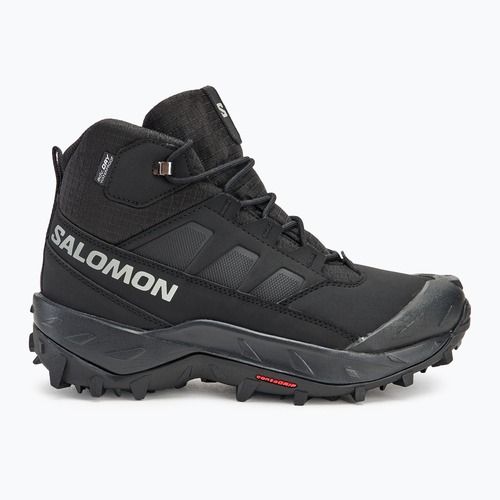 Salomon Crosstrak WP scarpe da trekking uomo nero/nero/asfalto