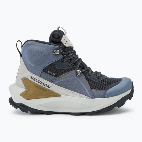 Salomon Elixir Mid GTX scarpe da trekking uomo dark navy/grisaglia/grigio viola