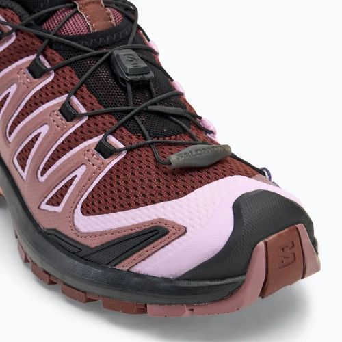 Scarpe da corsa da donna Salomon XA PRO 3D V9 rum raisin/orchid bouquet/canyon clay