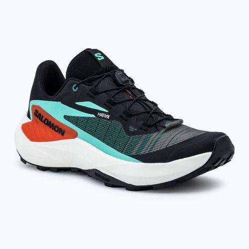 Scarpe da corsa Salomon Genesis bay/verde elettrico/ciliegia da uomo