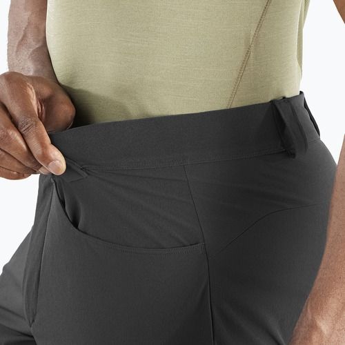 Pantaloni da trekking da uomo Salomon Wayfarer nero profondo