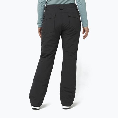 Pantaloni da sci da donna Salomon Edge nero profondo