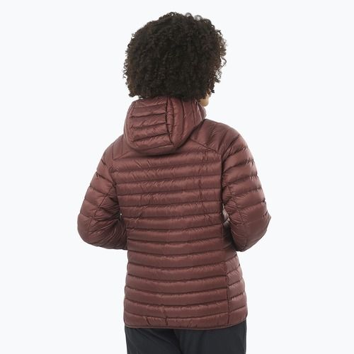 Salomon Elixir Micro Down Jacket Hd rum raisin da donna