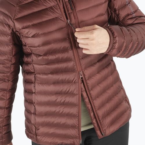 Salomon Elixir Micro Down Jacket Hd rum raisin da donna