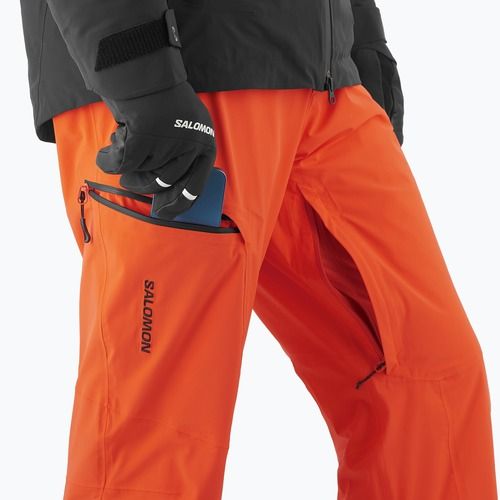 Pantaloni da sci da uomo Salomon Brilliant cherry tomato