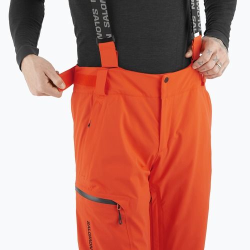 Pantaloni da sci da uomo Salomon Brilliant cherry tomato