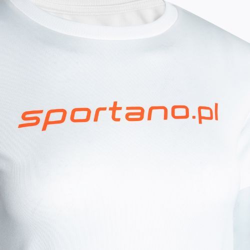 SPORTANO Active Maglietta da corsa da donna bianca