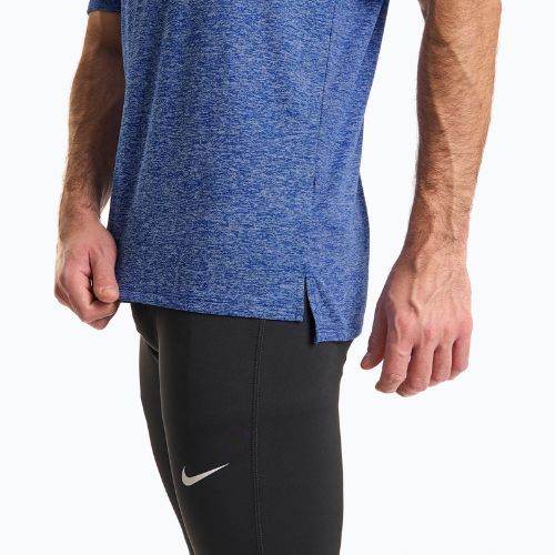Maglia da corsa Nike Dri-Fit Rise 365 Uomo, colore nero e royal