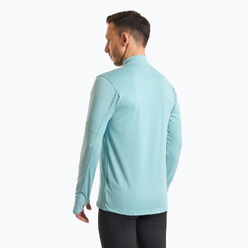 Uomo Nike Dri-FIT Element 1/2-Zip denim turchese, manica lunga da running