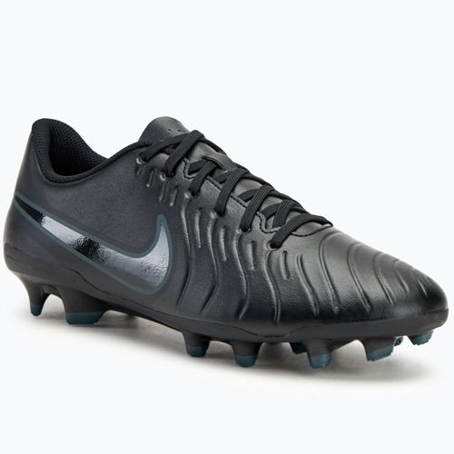 Scarpe da calcio da uomo Nike Tiempo Legend 10 Club FG/MG nero/deep jungle/nero