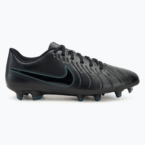 Scarpe da calcio da uomo Nike Tiempo Legend 10 Club FG/MG nero/deep jungle/nero