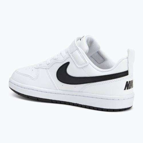 Scarpe da bambino Nike Court Borough Low Recraft bianco/nero