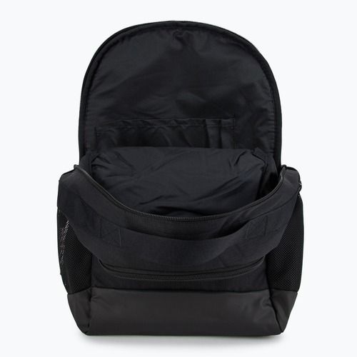 Zaino urbano per bambini Nike Brasilia 18 l nero/nero/bianco