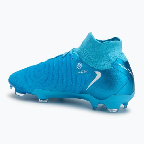Uomo Nike Phantom Luna II Pro FG scarpe da calcio blu fury / bianco