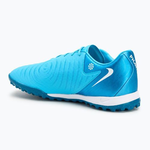 Scarpe da calcio uomo Nike Phantom GX 2 Academy TF blu fury/bianco