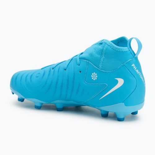 Nike Phantom Luna 2 Academy FG/MG blu fury/bianco scarpe da calcio per bambini