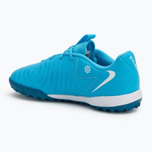 Nike Phantom GX II Academy TF bambini scarpe da calcio blu fury/bianco