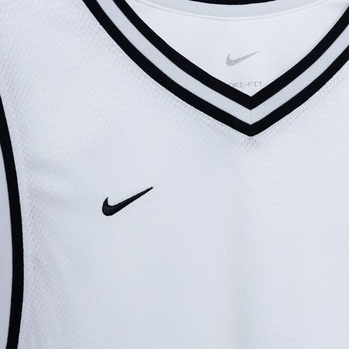Maglia da basket da uomo Nike Dri-Fit DNA bianco / nero