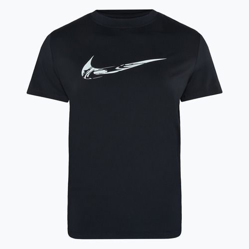 Maglietta da corsa Nike One Dri-Fit bianco/nero da donna