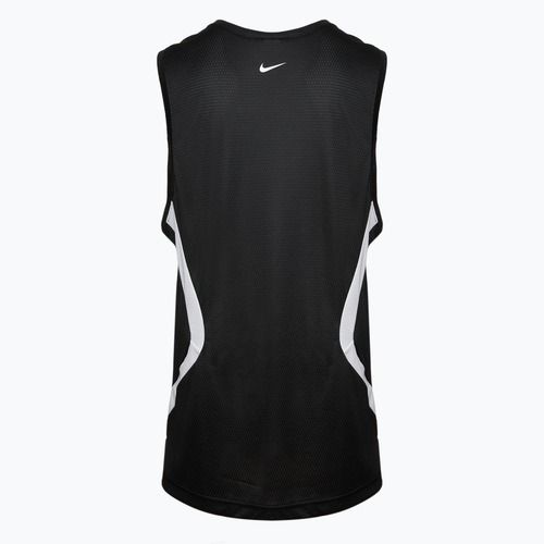 Maglia da basket da uomo Nike Icon Dri-Fit TT nero/bianco/nero/bianco