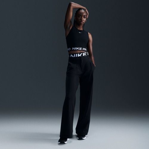 Canotta da allenamento donna Nike Pro Dri-Fit nero/bianco