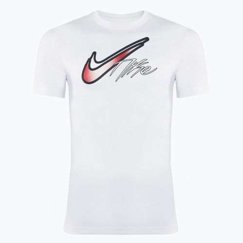 Maglietta da basket Nike Dri-Fit da uomo, bianco