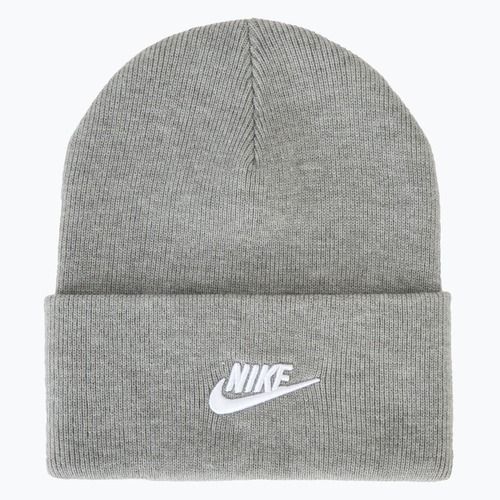 Berretto invernale Nike Peak Futura Beanie grigio scuro erica/bianco